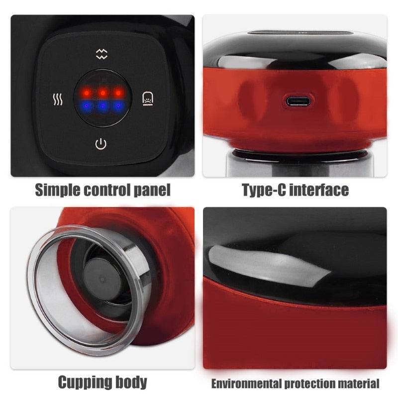 Electric Intelligent Cupping Massage Device